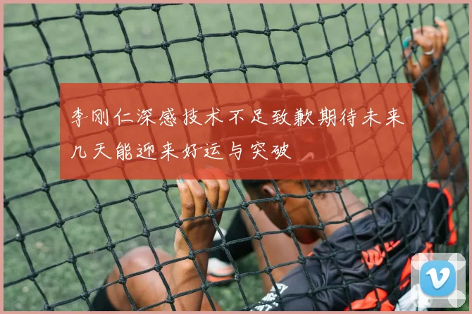 李刚仁深感技术不足致歉期待未来几天能迎来好运与突破